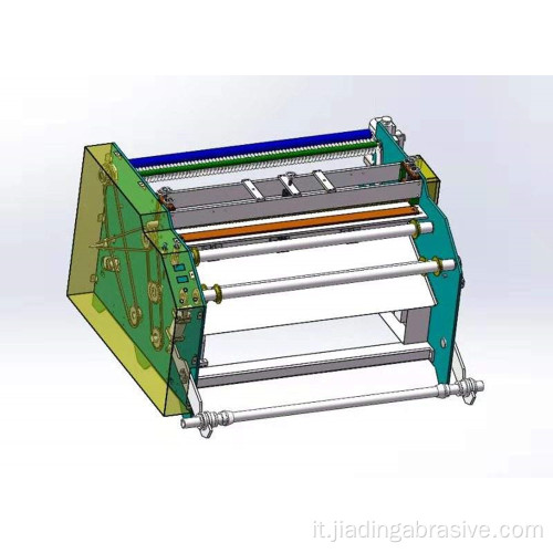 Macchina da taglio automatica per rulli abrasivi 40T